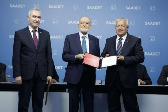 Saadet Partisinde İl Başkanı Kutluca Oldu