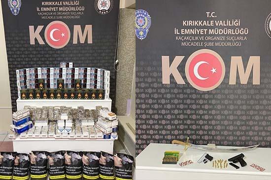 KOM Şube Kaçak Sigaraya Göz Açtırmıyor